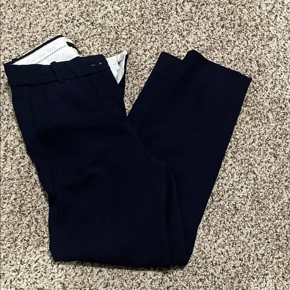 J. Crew Midnight Blue High-Rise Pants - Picture 4 of 5